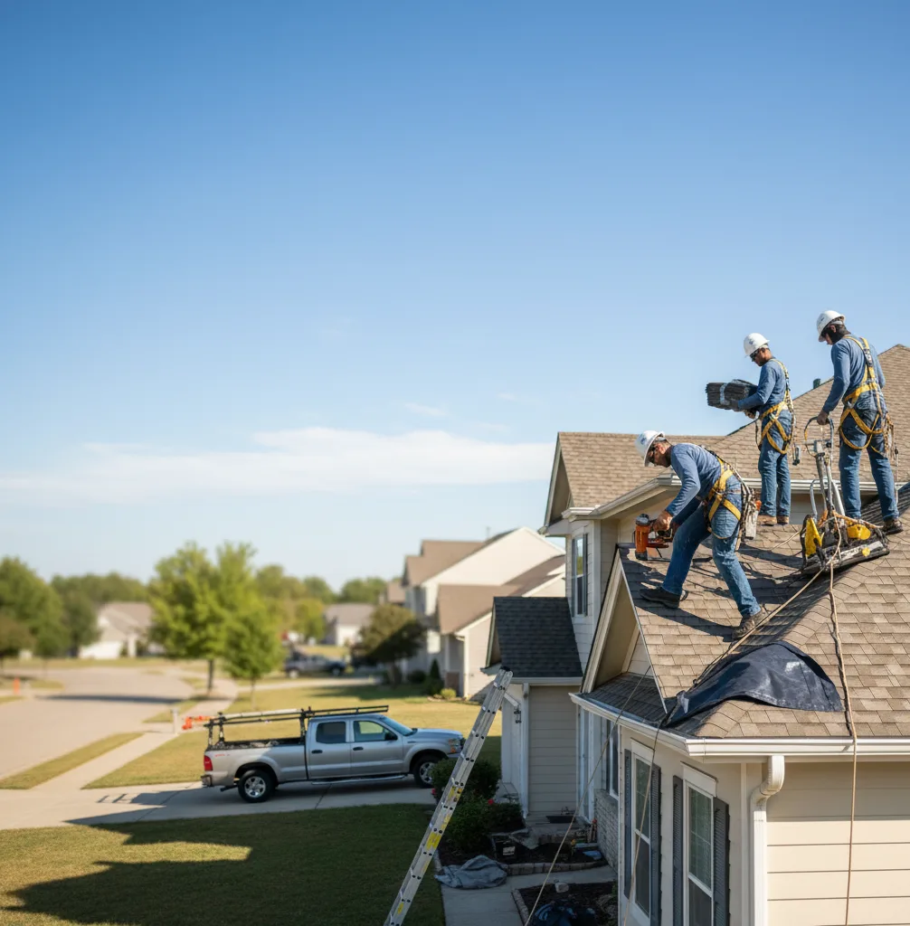 Roof Leak Repair in New Ulm, TX
